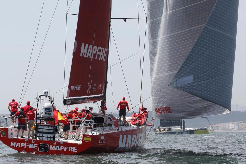 Mapfre - Volvo Ocean Race - Lisbon In Port Race © Eugenia Bakunova http://www.mainsail.ru